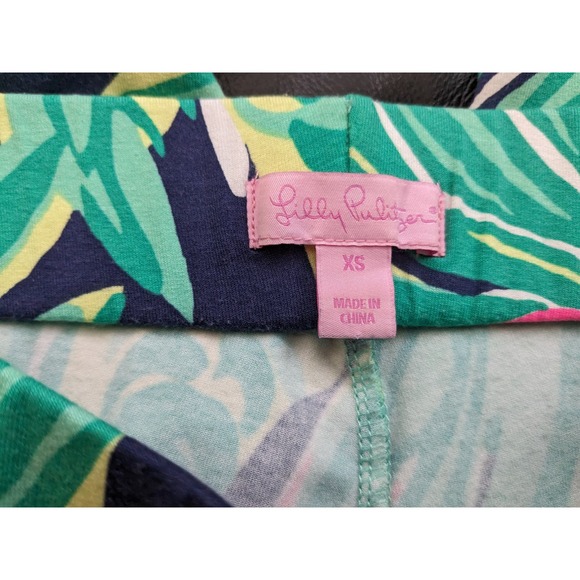 Lilly Pulitzer Sz XS GEORGIA MAY Bold Print Palazzo Pants - Picture 9 of 9